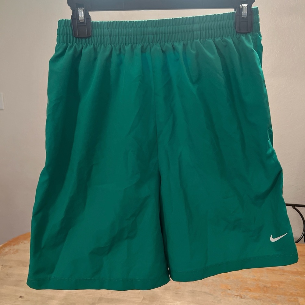 Nike Big Kids Boy Green Athletic Shorts